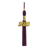 Maroon Graduation Tassel - College & High School Tassels