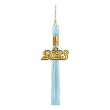 Shiny Light Blue High School Cap & Tassel - Graduation Caps