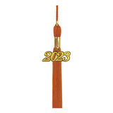 Shiny Orange High School Cap & Tassel - Graduation Caps