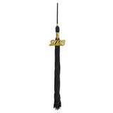 Shiny Black High School Cap & Tassel - Graduation Caps