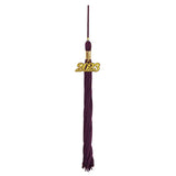 Shiny Maroon High School Cap & Tassel - Graduation Caps