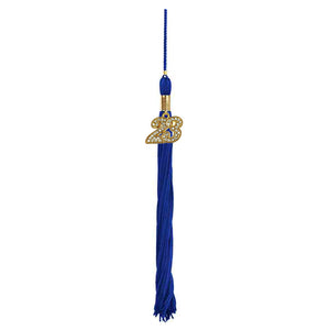 Shiny Royal Blue High School Cap & Tassel - Graduation Caps