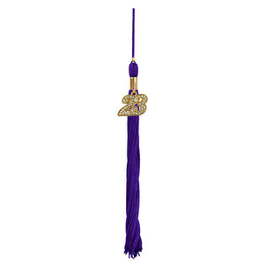 Matte Purple High School Cap & Tassel - Graduation Caps