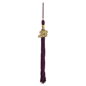 Matte Maroon High School Cap & Tassel - Graduation Caps