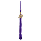 Shiny Purple High School Cap & Tassel - Graduation Caps