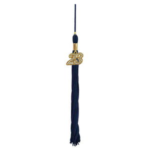 Matte Navy Blue High School Cap & Tassel - Graduation Caps