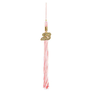 Shiny Pink High School Cap & Tassel - Graduation Caps