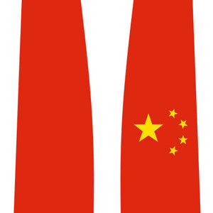 China Graduation Stole -  China Flag Sash