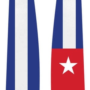 Cuba Graduation Stole -  Cuba Flag Sash