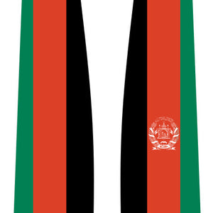 Afghanistan Graduation Stole - Afghanistan Flag Sash