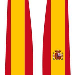 Spain Graduation Stole - Spain Flag Sash