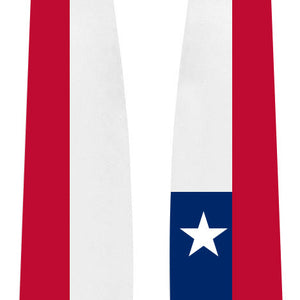 Chile Graduation Stole -  Chile Flag Sash