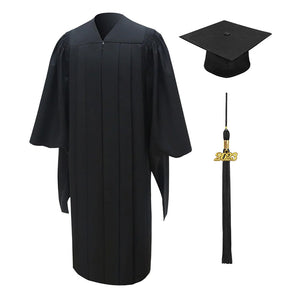 Deluxe Masters Graduation Cap and Gown - Academic Regalia