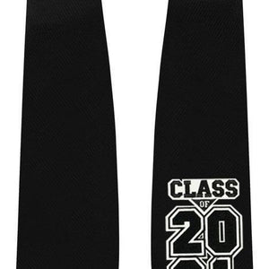 Black "Class of 2021" Graduation Stole - Graduation Attire