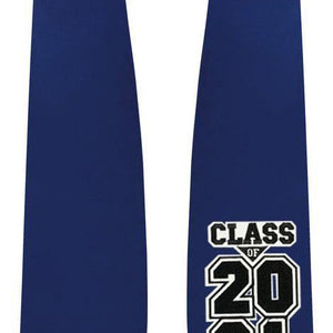 Navy "Class of 2021" Graduation Stole - Graduation Attire