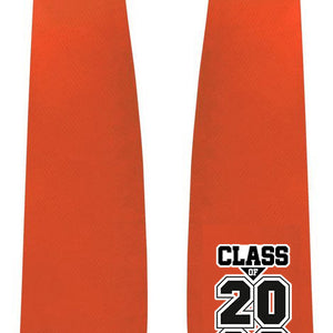 Orange "Class of 2023" Graduation Stole