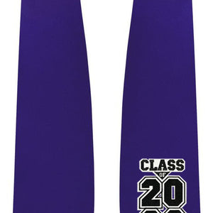 Purple "Class of 2021/2022" Graduation Stole