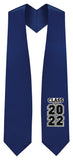 Navy "Class of 2021/2022" Graduation Stole