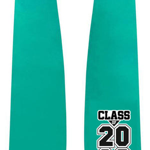 Emerald Green "Class of 2023" Graduation Stole