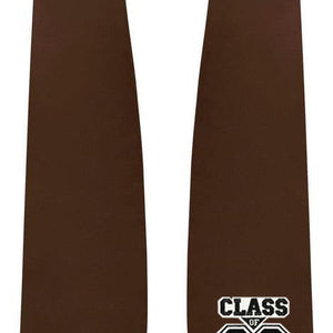 Brown "Class of 2021/2022" Graduation Stole