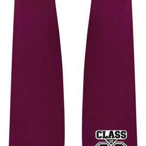 Maroon "Class of 2021/2022" Graduation Stole