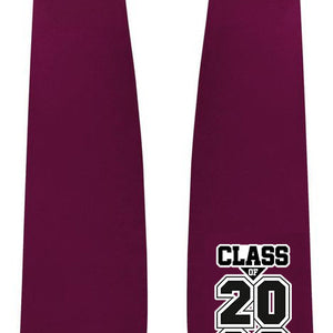 Maroon "Class of 2023" Graduation Stole