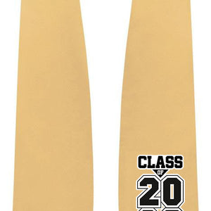 Antique Gold "Class of 2023" Graduation Stole