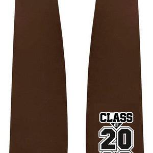 Brown "Class of 2023" Graduation Stole