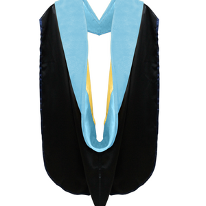 Doctor of Education Hood - Light Blue & Golden Yellow