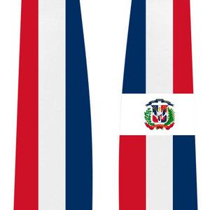 Dominican Republic Graduation Stole -  Dominican Republic Flag Sash