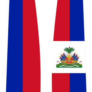 Haiti Graduation Stole -  Haiti Flag Sash