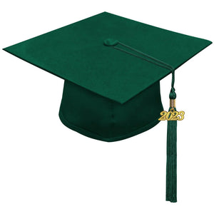 Matte Hunter High School Cap & Tassel - Graduation Caps