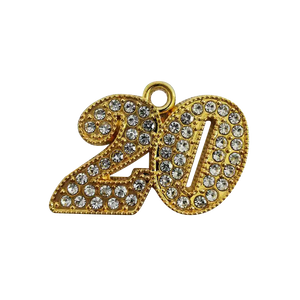 2020 "Bling" Year Date Drop - Graduation Attire