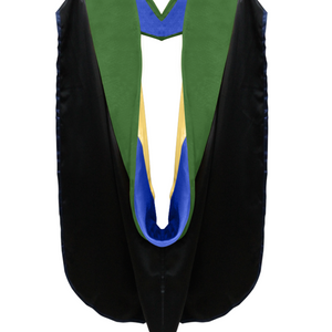 Doctor of Medicine Hood - Royal Blue & Gold