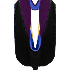 Doctor of Law Hood - Royal Blue & Gold