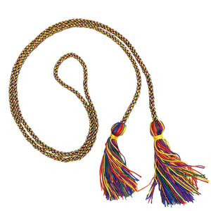 LGBTQ Honor Cord - Rainbow Graduation Honor Cords