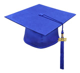 Matte Royal Blue High School Cap & Tassel - Graduation Caps