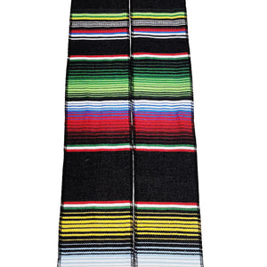 Black Mexican Serape Graduation Stole/Sash