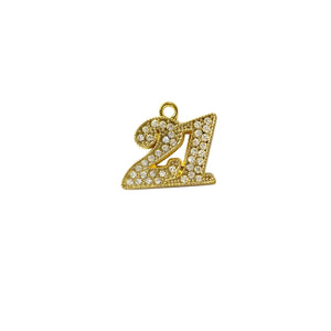 2021 "Bling" Year Date Drop - Graduation Attire