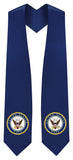 U.S. Navy Stole - Veteran & Military Graduation Stoles