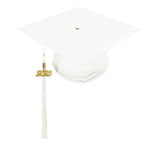 Child White Cap & Tassel - Preschool & Kindergarten Graduation