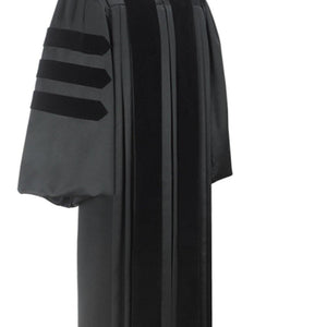 Deluxe Doctoral Graduation Tam & Gown Package - Graduation Cap and Gown