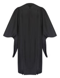 Deluxe Masters Graduation Gown - Academic Regalia - Graduation Cap and Gown