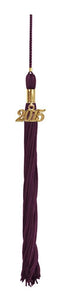 Matte Burgundy High School Cap & Tassel - Graduation Caps