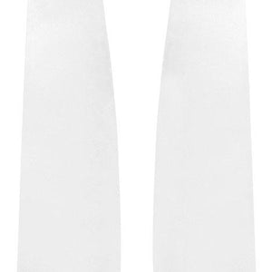 White Graduation Stole - White College & High School Stoles
