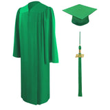 Eco-Friendly Emerald Green Bachelors Cap & Gown - College & University