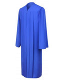 Matte Royal Blue Bachelors Graduation Gown - College & University - Graduation Cap and Gown