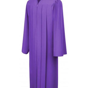 Matte Purple Bachelors Graduation Gown - College & University - Graduation Cap and Gown