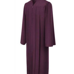 Matte Maroon Bachelors Graduation Gown - College & University - Graduation Cap and Gown