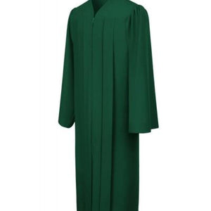 Matte Hunter Bachelors Graduation Gown - College & University - Graduation Cap and Gown